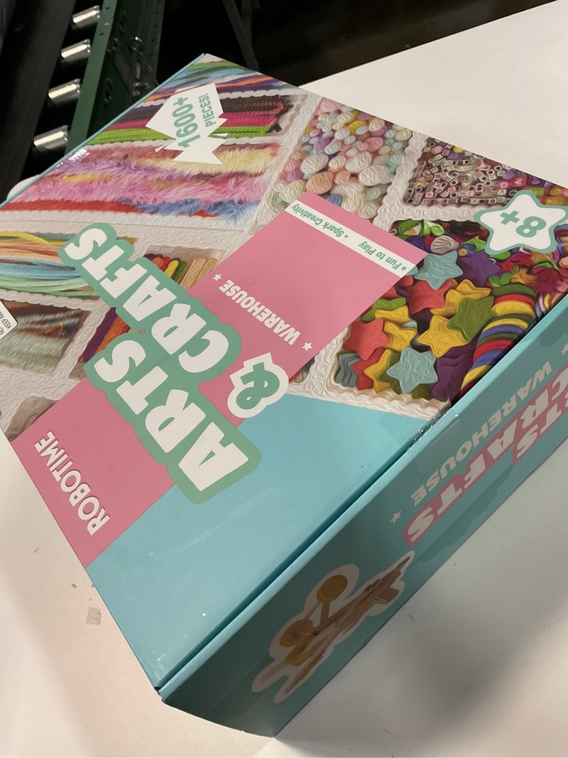 Condition photo showing New/Like New for Wowood Arts and Crafts Kit for Kids - Over 1600 Pieces of DIY Craft Supplies! Creative Hobby Fun Activity Toys & Perfect Gifts for Girls and Boys Ages 8-12 to Spark Imagination and Joy(PA002)