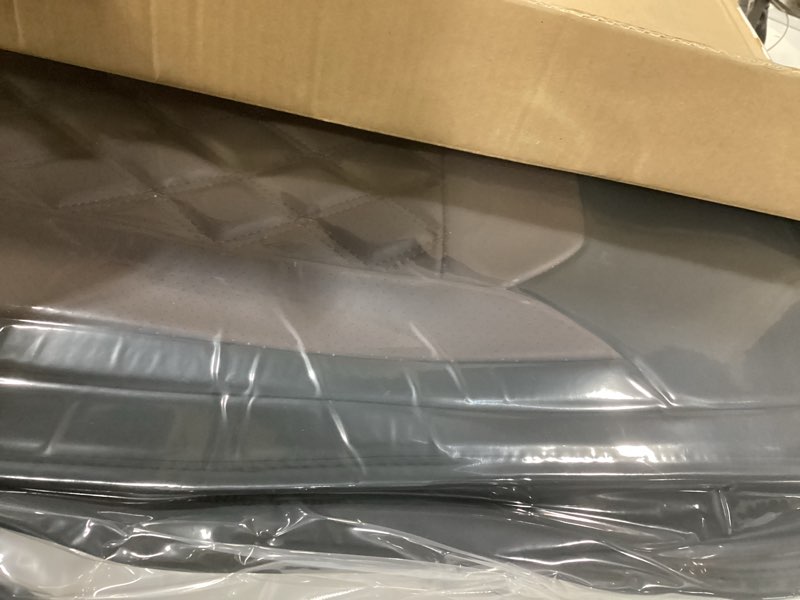 Condition photo showing New/Like New for Car Seat Cover, Seat Covers for Cars, Luxury Faux Leather Waterproof Seat Covers, Car Seat Protector Accessories Universal Fit Most Vehicles BlackBrown Front Pair BlackCoffee Front pair