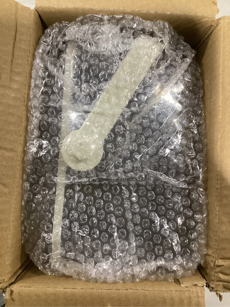 Condition photo showing Good Condition for Small Premium Chilled Serving Tray with Lid for Parties,Cold Dish Perfect for Fruits,Veggies,Shrimp Cocktail - Keeps Food Cool,Ice Chilled Party Platter for Vegetables,Snacks,Candy and Appetizers Transparent