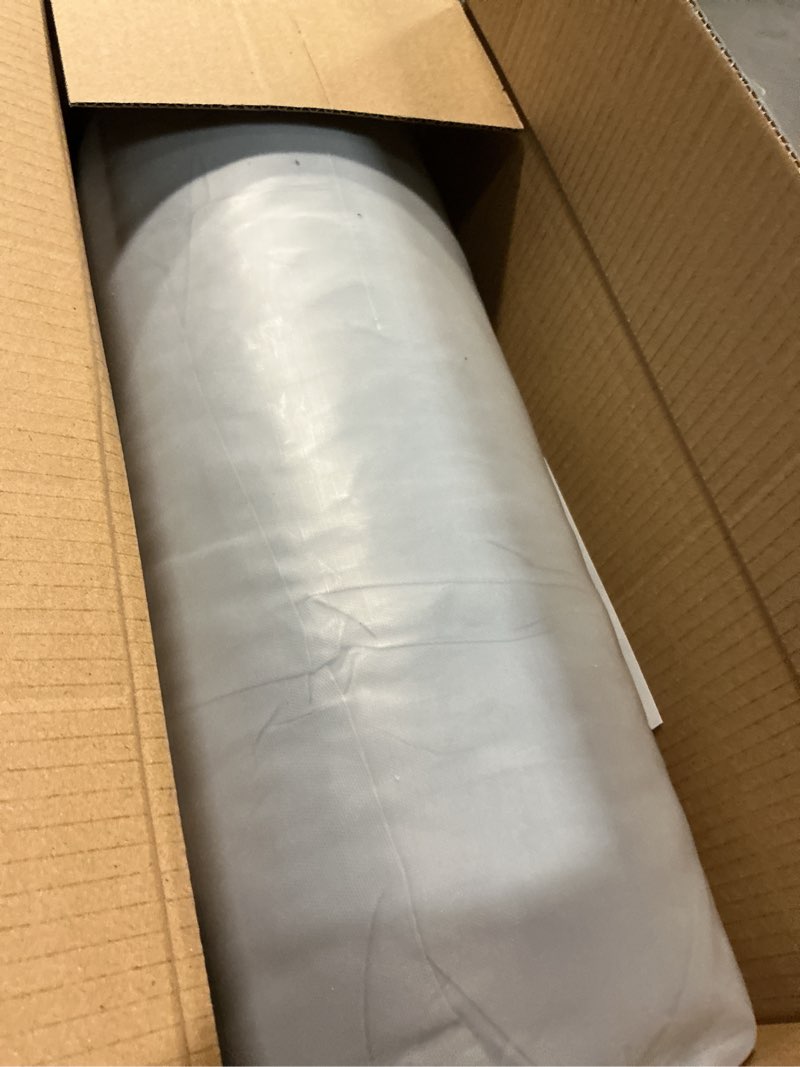 Condition photo showing Good Condition for rocking chair cushions, indoor/outdoor adirondack chair cushion, waterproof and fade-resistant rocking chairs pads, non-slip tufted high back patio chairs cushion with ties, 44x19x4 inch, light grey light grey 44x19x4 inch