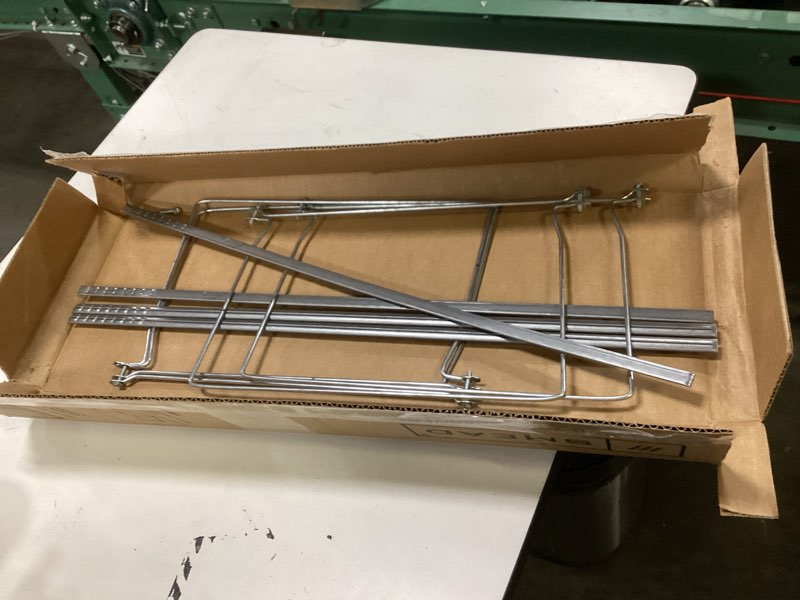 Condition photo showing As Is for smead 64873 hanging folder frame  legal size  23-27  long  steel  2/pack