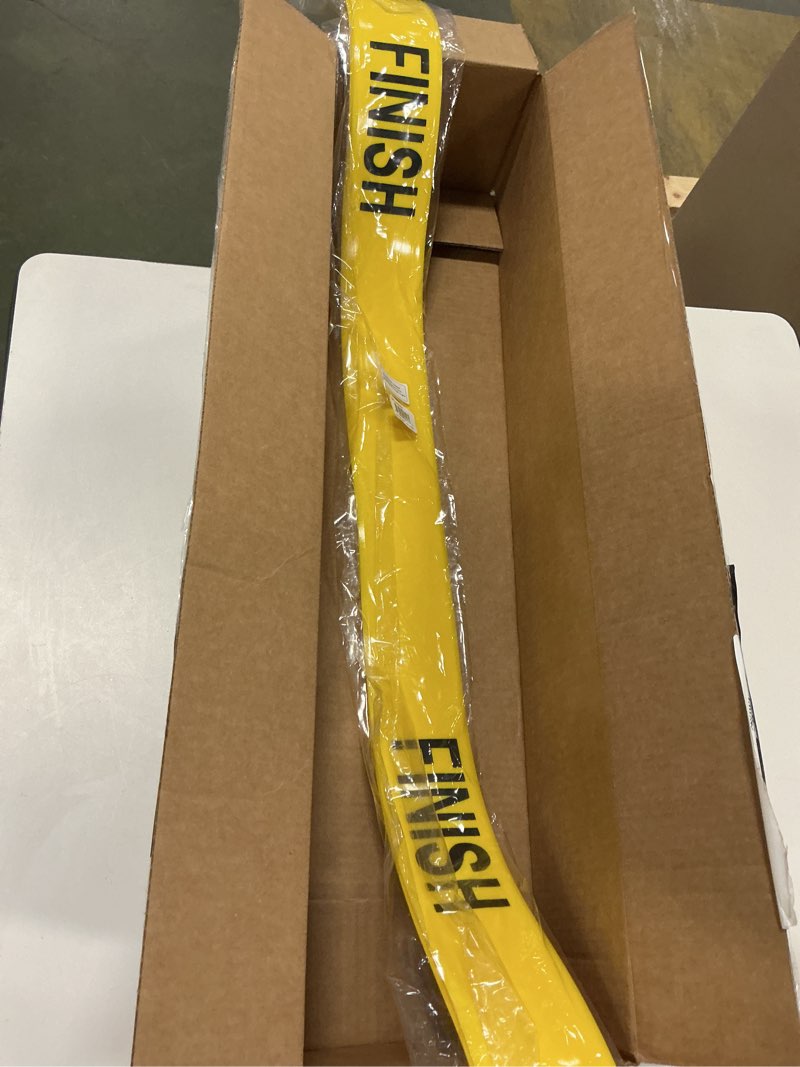 Condition photo showing New/Like New for Champion Sports Poly Start and Finish Line Set