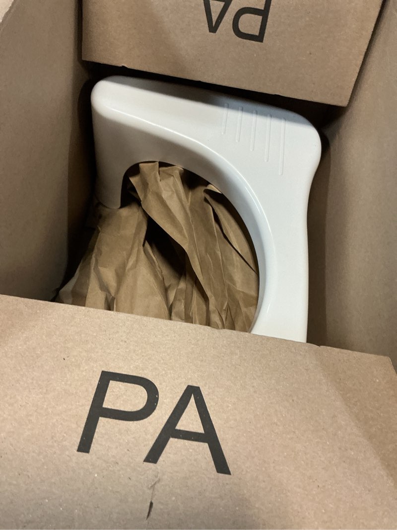 Condition photo showing Good Condition for Squatty Potty Simple Curve Toilet Stool. White