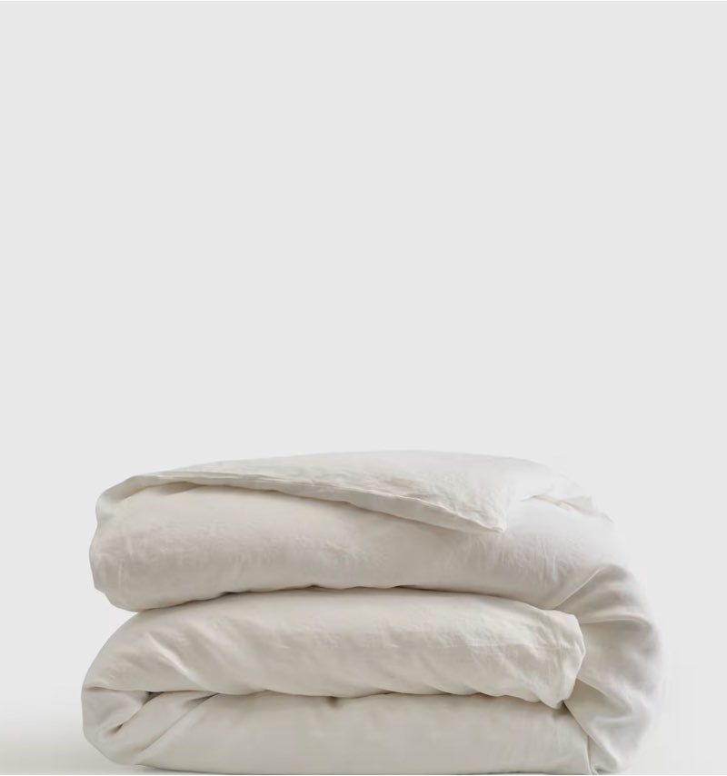 european linen duvet cover (king / cal king )