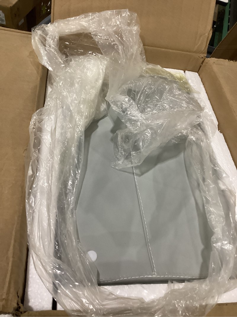 Condition photo showing Good Condition for latifolia Narrow Nightstand, Gray Small Side Table, Slim Solid Wood Bedside Table for Bedroom(9.84''W) Grey 9.84''W