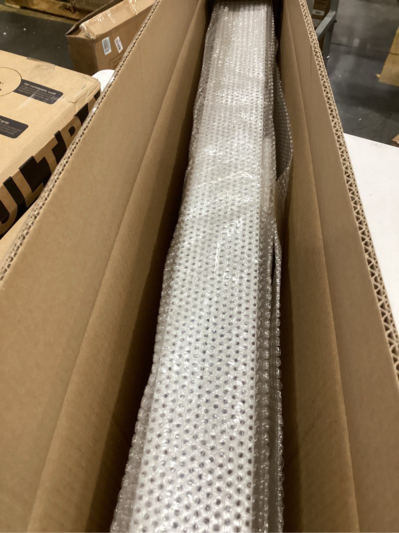 Condition photo showing Good Condition for upgraded 3 ft base board heater cover with left and right endcaps, galvanized steel easy slip-on heater cover for replacing old and rusty looking electric and hydronic base board heat covers