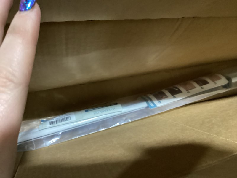 Condition photo showing New/Like New for h.versailtex 2 pack spring tension curtain rods 36-60 inch lightweight tensions rods securely in place; easy to use/install for kitchen/bathroom/wardrobe, durable sturdy rods, white 36"-60" (2 pack) white