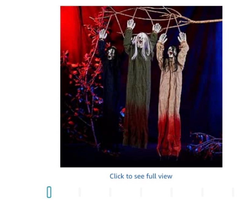 3 Pack Halloween Decorations Outdoor,Hanging Ghost Spooky Skeletons Decor Supplies, Creepy Haunted H