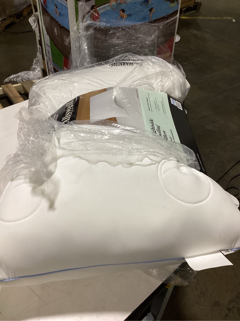 Condition photo showing Good Condition for allswell nightside cooling pillow with dual function fill, standard/queen