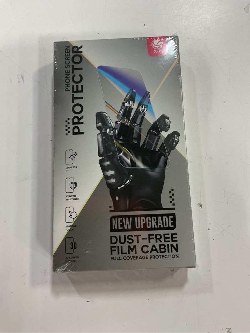 Condition photo showing New/Like New for x-it 4-pack hd screen protector for iphone 16 pro,[military grade shatterproof],9h+ tempered glass,[automatic dust removal], 10x military protection, [bubble-free], easy to install,case friendly iphone 16 pro clear