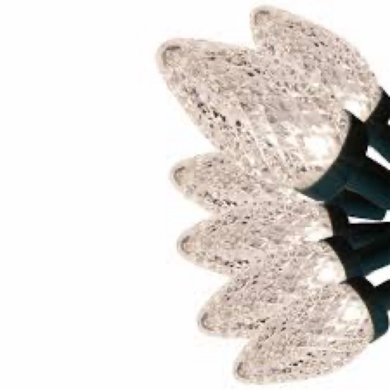 GE Energy Smart 100 -Count 66-ft White LED Plug-In Christmas String Lights