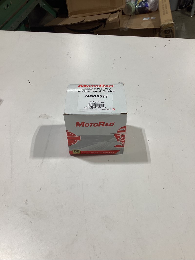 Condition photo showing New/Like New for MOTORAD MGC-837T Tethered Fuel Cap Fits Select Chrysler Dodge Hyundai Jeep Kia Mitsubishi Nissan Ram with Yellow Seal Option Fuel Tank Cap Fits Jeep Wrangler 01–23 Ram 1500 11–18 Hyundai Sonata 06–23