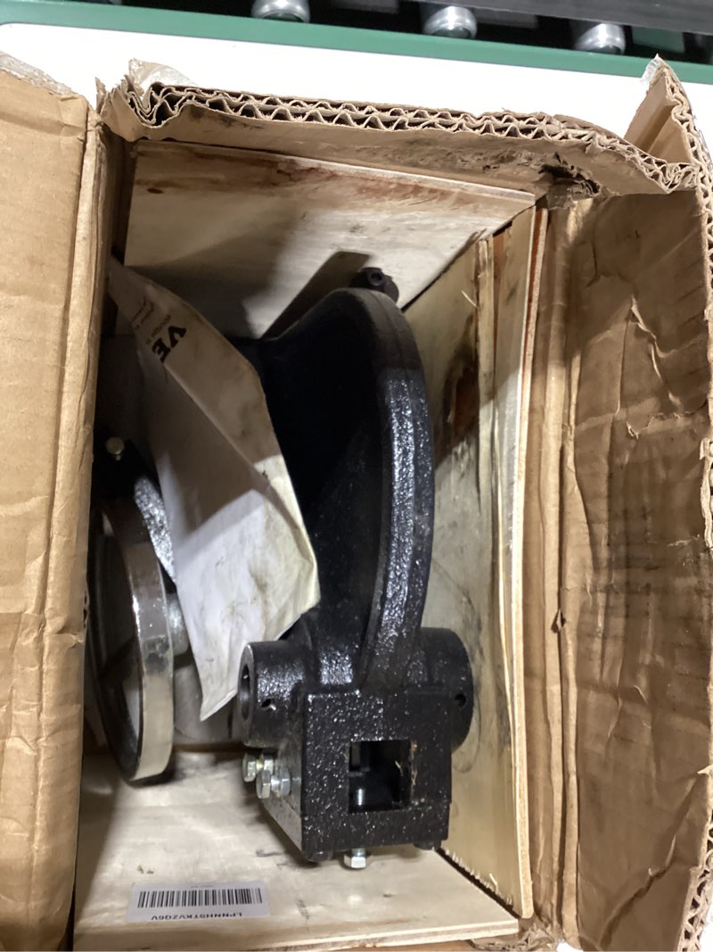 Condition photo showing As Is for VEVOR Arbor Press, 1 Ton Manual Arbor Press with Handwheel, 5.9" Maximum Height, Cast Iron Heavy-duty Manual Desktop Arbor Press, Precision Hand Press for Stamping, Bending, Stretching, Forming 1T Manual, with Handwheel