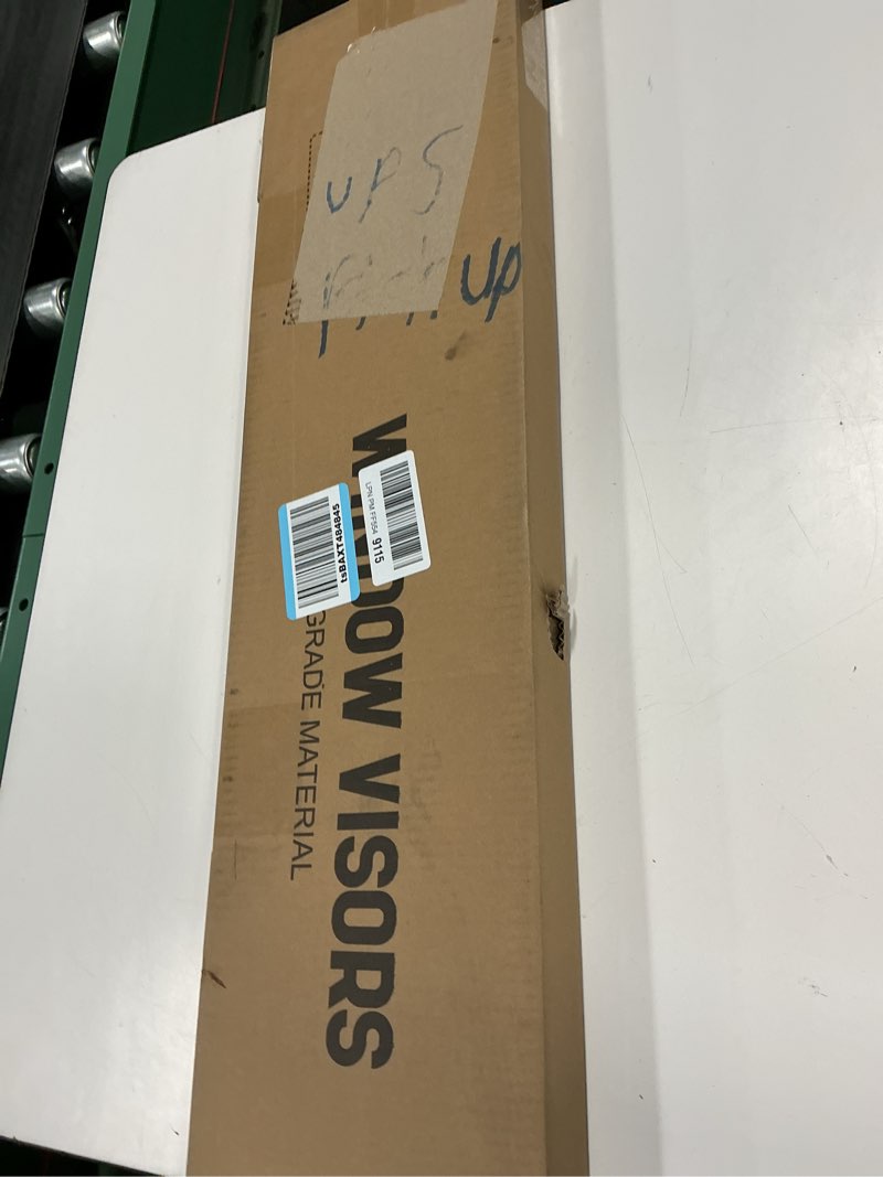 Condition photo showing New/Like New for Window Rain Guards for 2014-2020 Nissan Rogue(Exclude Rogue Sport Models), Window Visor Guard Vent Wind Shade Deflector Rain Shield Protector Sun Visor for 14-20 Nissan Rogue, Outside-Mount, 4PCS For 14-20 Rogue