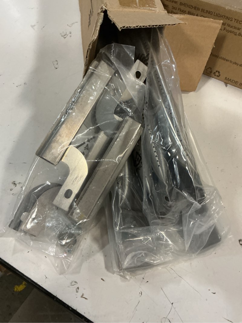 Condition photo showing Good Condition for direct store parts kit dg261 replacement for brinkmann 810-1575-w gas grill - stainless steel burner, carry-over tubes, and heat plate