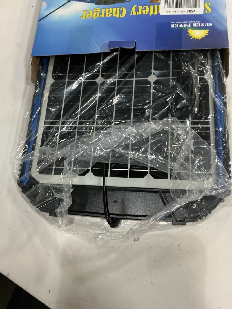 Condition photo showing Good Condition for suner power 20w 12v solar battery trickle charger & maintainer pro, built-in intelligent mppt controller, waterproof 12 volt 20 watt solar panel charging kits for car marine rv trailer boat automotive