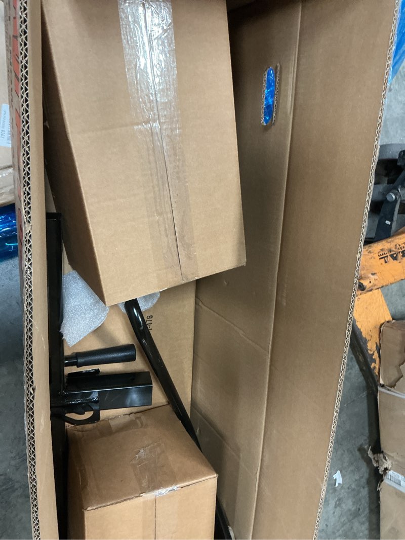 Condition photo showing As Is for Agri-Fab 45-0613, 60-in Snow Blade for Zero Turn Lawn Mower; Swivels Left, Center and Right; Lifts Easy from seat of Tractor; Made with 14 Gauge Steel; 3 Year Limited Warranty