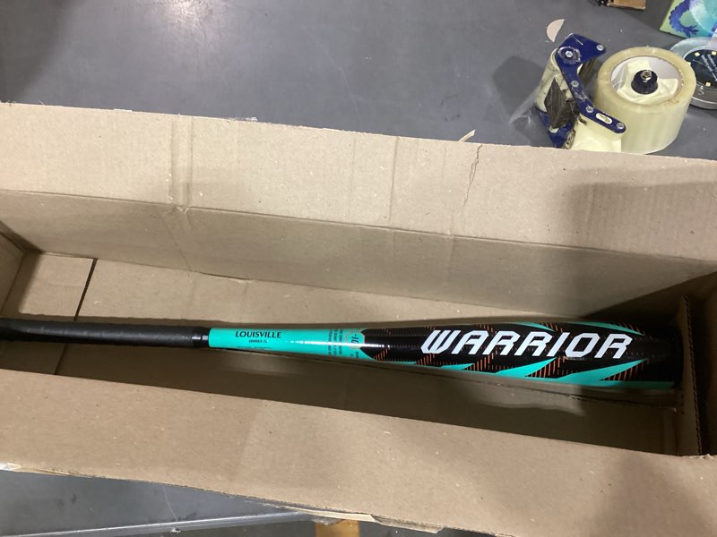Condition photo showing As Is for louisville slugger 2026 warrior (-10) usa baseball bats 29"