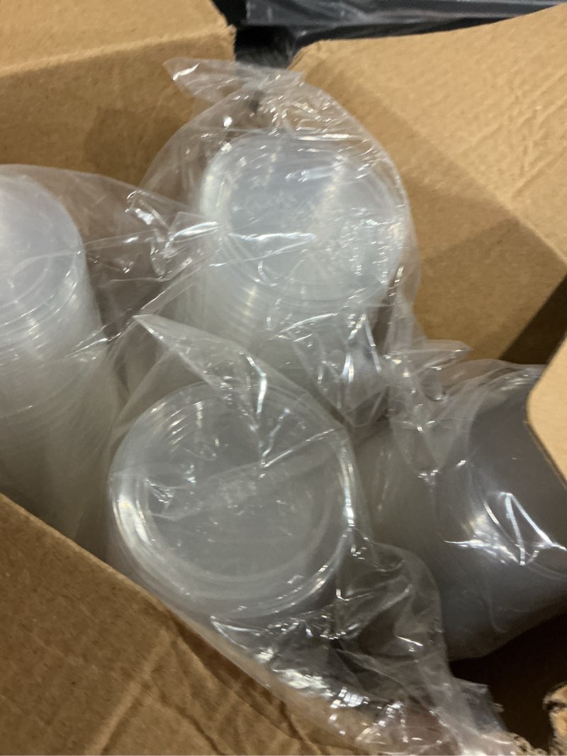 Condition photo showing Good Condition for lamosi 300 pack 12 oz clear plastic cups,12 ounce disposable cold drinking cups for party, picnic, bbq, travel, christmas, events 12 oz-300 pack