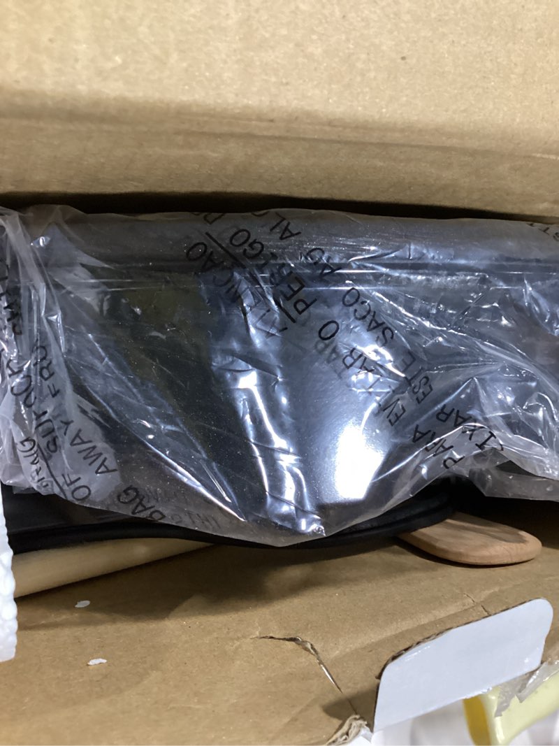 Condition photo showing New/Like New for nutrichef Electric Crepe Maker Pan & Griddle, 12 Inch Nonstick Cooktop, LED Indicators & Adjustable Temperature Control, Includes Spatula, Batter Spreader, Cooks Crepes, Roti & Pancakes