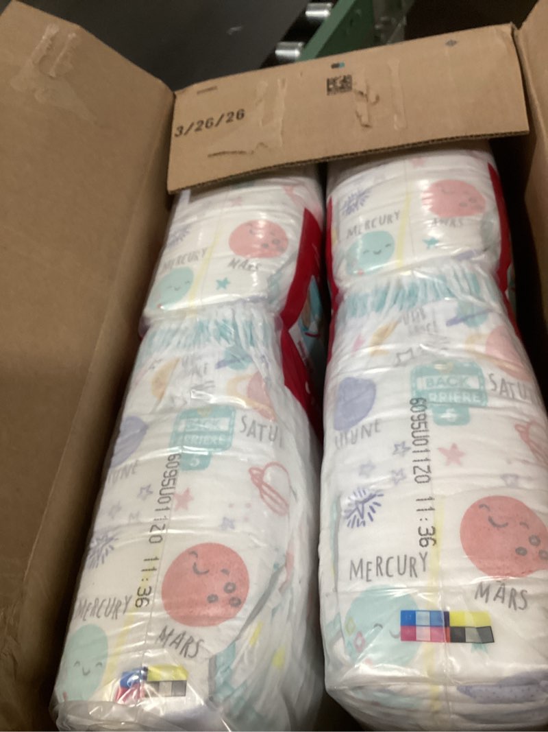Condition photo showing New/Like New for pampers diapers - cruisers 360 - size 5, 128 count, babyproof up to 100% leakproof pull-on diaper size 5 128