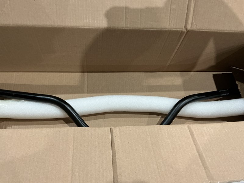 Condition photo showing Good Condition for motorcycle handlebar 7/8" 22mm cafe racer handlebars drag bars universal for cafe race bobber motocross dirt pit bike atv ebike mini bike black
