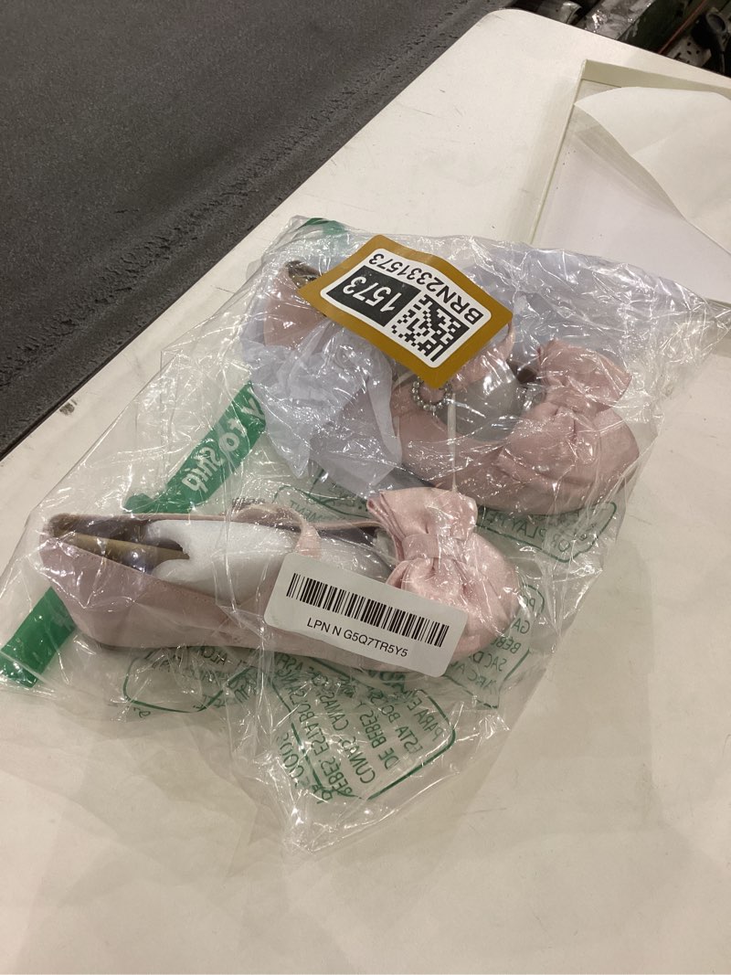 THEE BRON Toddler/Little Girl Mary Jane Flats Princess Dress Shoes(G06 Toddler,Pink/10M)