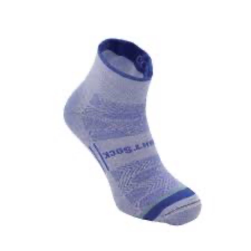 Wrightsock CoolMesh II Quarter Running Socks for Men and Women – Cushioned, Eco-Friendly and Anti Bl