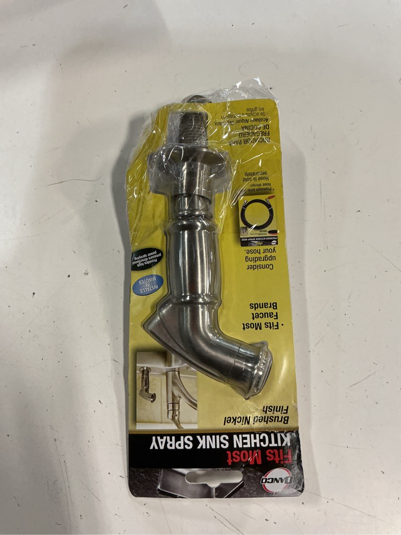 Condition photo showing Good Condition for danco for universal brushed nickel kitchen faucet sprayer