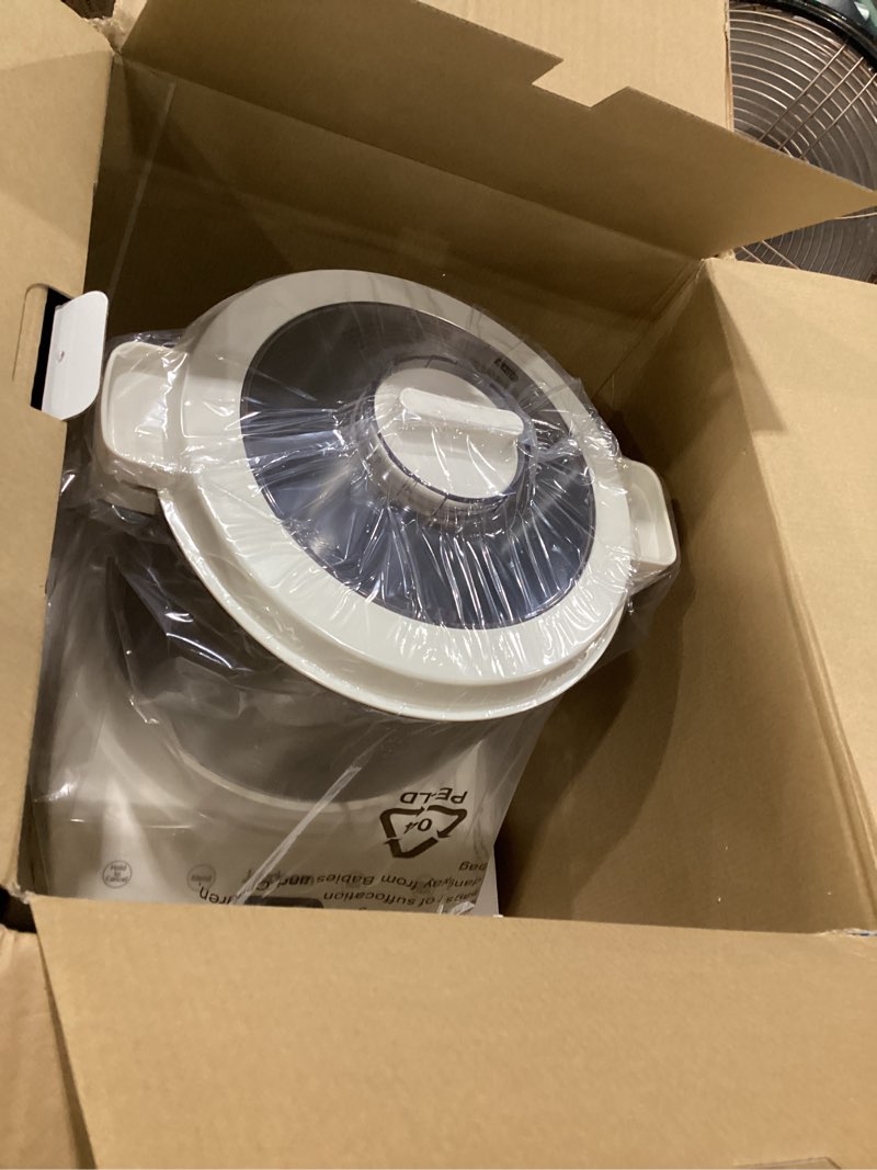 Condition photo showing Good Condition for joydeem electric dough maker, 9.5qt with winter & summer fermentation, dual functions (mix for dough/kneading, blend for filling) - ideal for bread, pizza, roti, dumplings, sourdough, hmj-a901, not tested