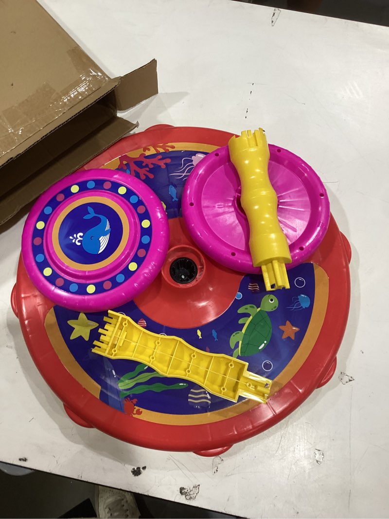 Condition photo showing Good Condition for ocean twister 360° sit twist spin classic spinning kids toy activity toy for toddlers ages over 18 months 2 3 4 5 birthday for boy girl indoor or outdoor larger chassis more stable and safer (red)