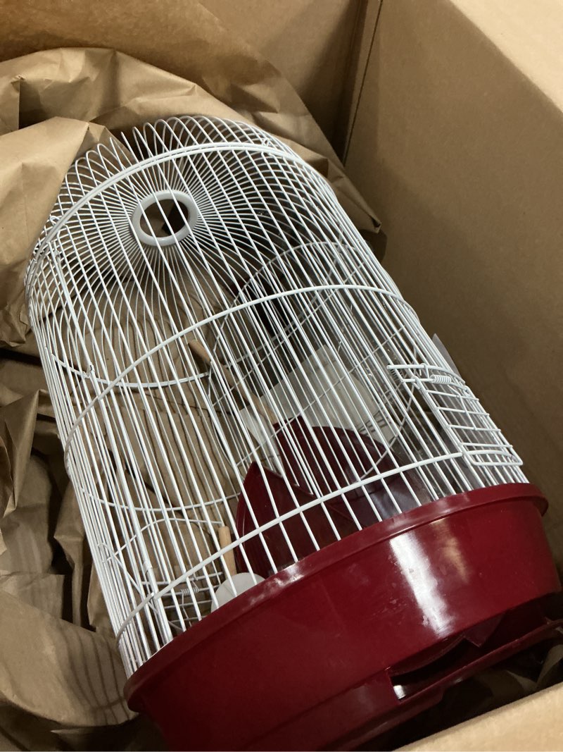 Condition photo showing Good Condition for prevue hendryx classic round bird cage, red, sp31999r,1/2"