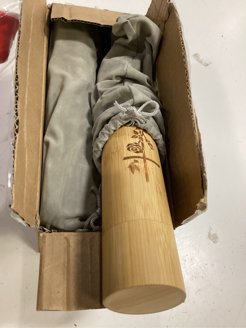 Condition photo showing New/Like New for set of 4 small bamboo scattering urn tube for human ashes, eco friendly bamboo spreading cremation tube urn for human pet ashes(pigeon rose) pigeon-rose small (set of 4)