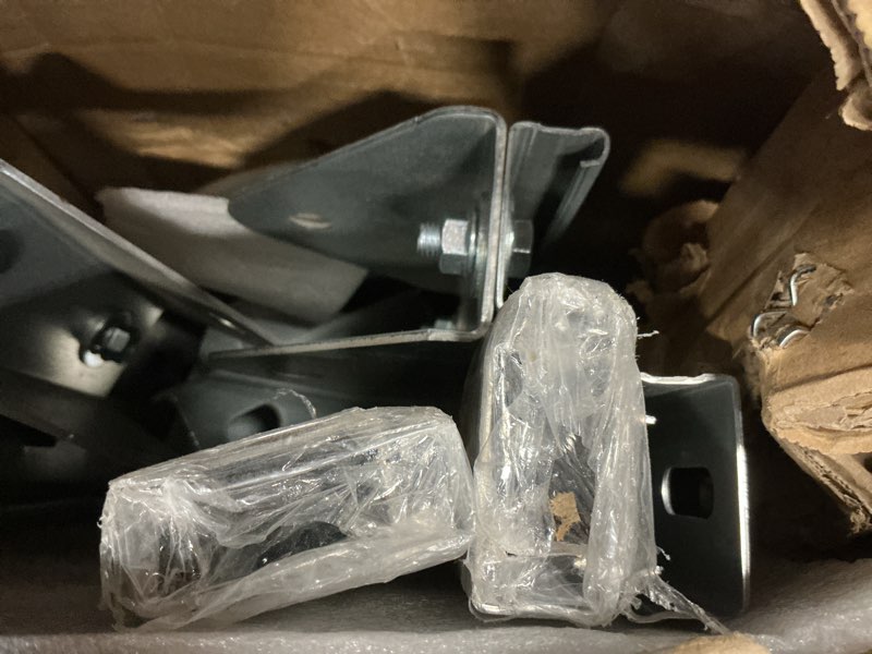 Condition photo showing Good Condition for eco-worthy upgraded solar ground mount adjustable multi-pieces solar panel mounting brackets kit system for 4pcs 200w/3pcs 300w/2pcs 400w solar panels for ground,open space, cabins and backyard sheds 1-4 panels