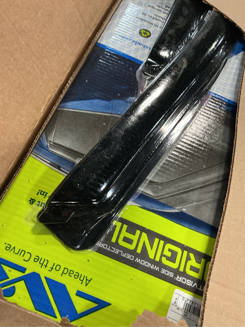 Condition photo showing Good Condition for Auto Ventshade [AVS] Outside Mount Rain Guards for 2015-2025 Ford F-150; 2017-2025 F-150 Raptor, F-250, F-350 SD, SUPERCAB ONLY | Window Vent Visors, 4 pcs. - Smoke | 94974 Outside Mount - Smoke