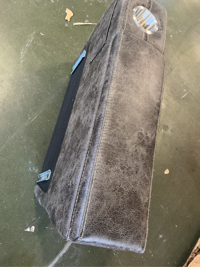 sofa leather laf single arm 11280-45LA black