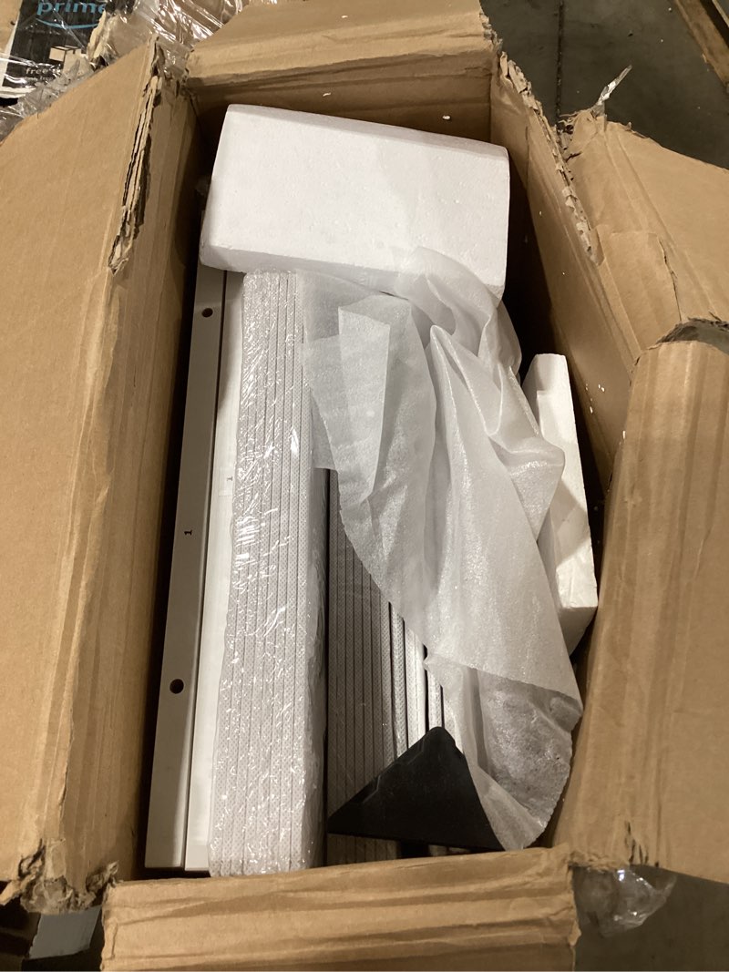 Condition photo showing New/Like New for huuger 78.7 inch long dresser for bedroom, 15 drawer fabric dresser for closet, large tv stand for 65, 75, 85 inch tv, wide chest of drawer with storage, 78.7" w x 12.9" d x 26.7" h, white