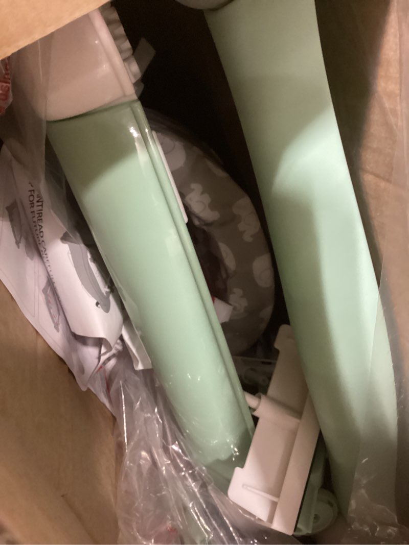 Condition photo showing New/Like New for Foldable Baby 5-in-1 Activity Walker - Rocker, Activity Center, Bouncer, Seat Walker, Push Walker - Adjustable Speed Rear Wheels and Height Toys Ages 6-18 Months… (Mint Green)