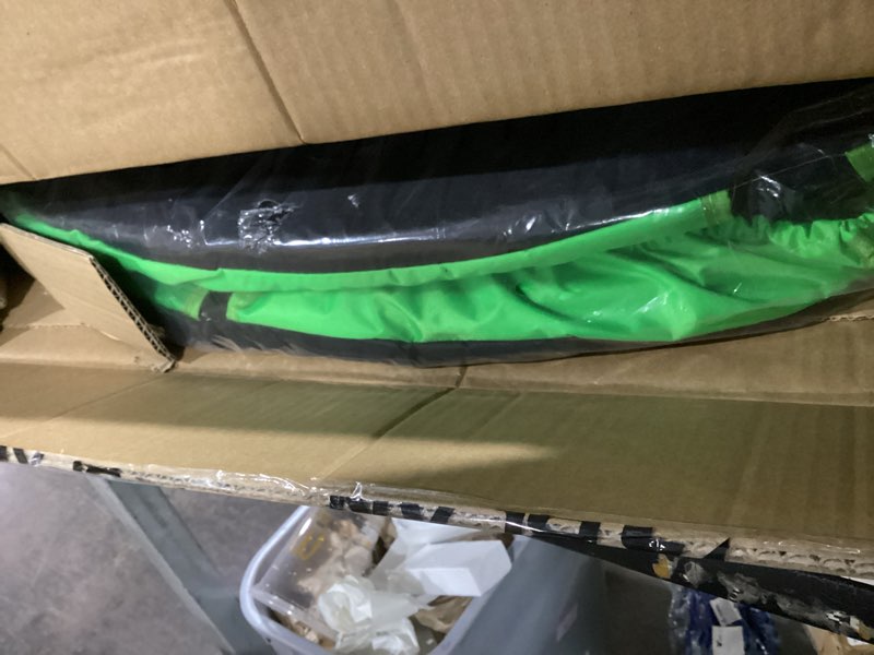 Condition photo showing Good Condition for BCAN 40"/48" Foldable Mini Trampoline, Rebounder Trampoline for Adults, U/T Adjustable Foam Handle, Exercise Rebounder for Adults Indoor/Garden Workout, Max Load 330lbs/440lbs 40-inch 40IN-T-Handle-Green