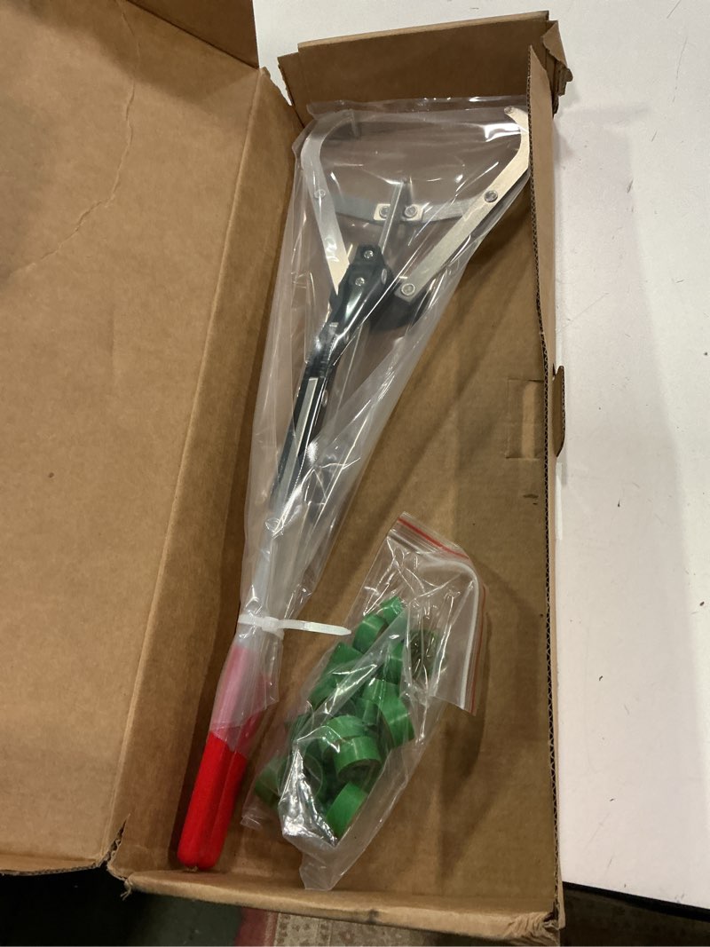 Condition photo showing Good Condition for Extra Large Castration Banding Tool, Cattle Goat Bander with 24 Castration Bands, Easy to Operate, S