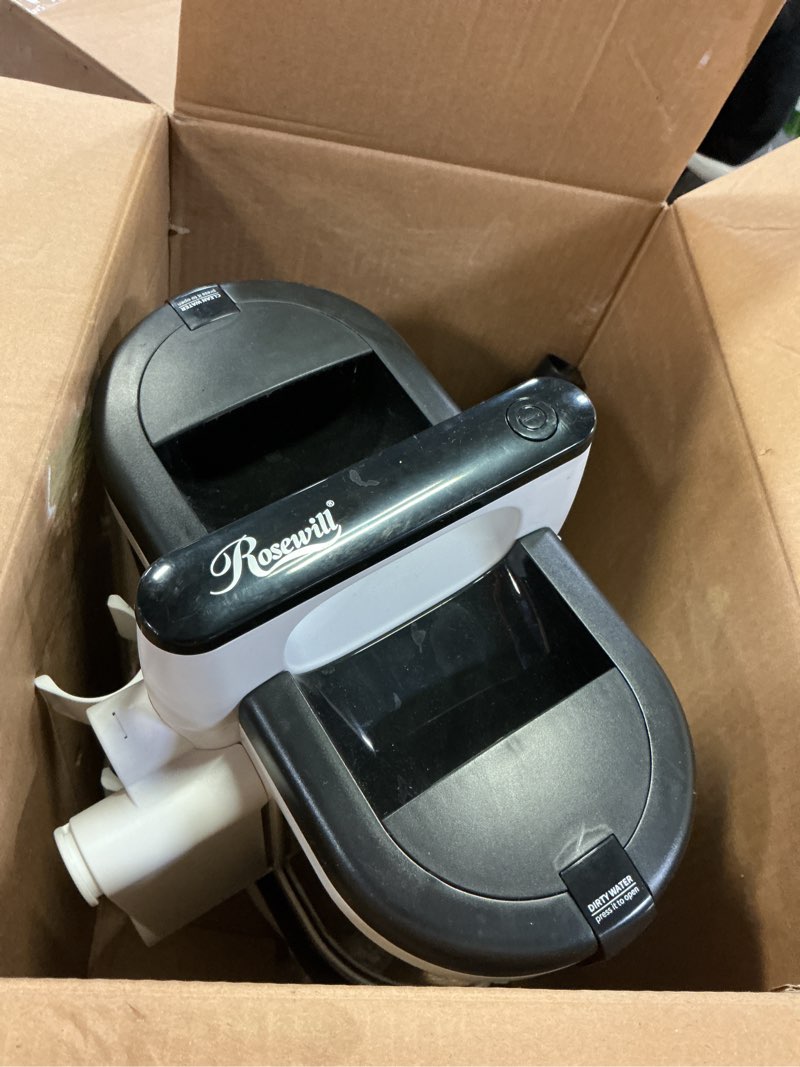 Condition photo showing As Is for Rosewill Multi-Purpose Portable Carpet and Upholstery Cleaner, Powerful Suction 11 Kpa Spot Cleaner, 450W Motor, Car and Auto Detailer, Stain and Spot Remover; Versatile Use: Carpet, Sofa, Pet Hair