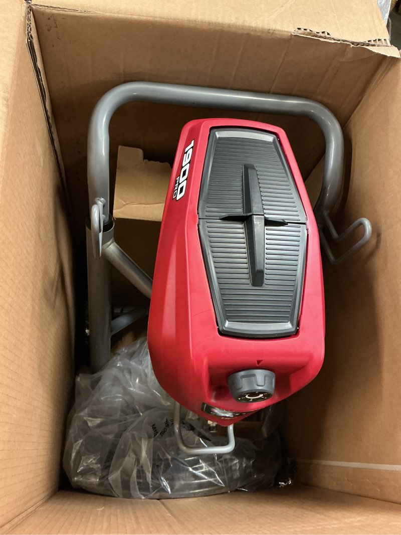 Condition photo showing As Is for titan controlmax 1900 pro electric stationary airless paint sprayer