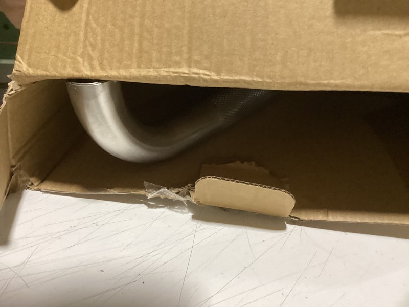 Condition photo showing Good Condition for l-shaped angled grab bar 12x16 inch brushed nickel anti-slip knurled shower handle wall mount, stainless steel shower bar for seniors injured balance support, handicap grab bars for bathtubs & showers brushed nickel 12x16 inch