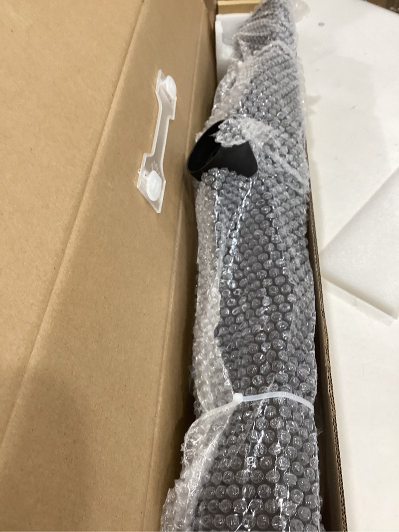 Condition photo showing Good Condition for 24-inch linear shower drain with tile insert grate, sus 304 stainless steel linear drain, matte black long rectangle shower floor drain with leveling feet, hair strainer, fits bathroom matte black 24 inch