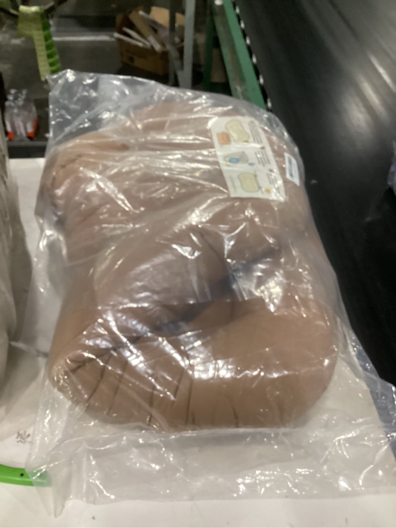 Condition photo showing Good Condition for Infant Support Cushion - Baby Support Cushion for Newborn, 0-24 Months, Portable Tummy Time Mat for Home and Travel, Soft Cotton, Supervised Use, Baby Essentials Gift, Brown (Cover Included)