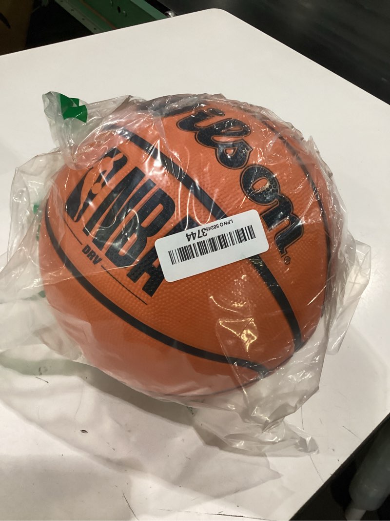 Condition photo showing New/Like New for wilson nba drv series basketball size 6 - 28.5" drv brown