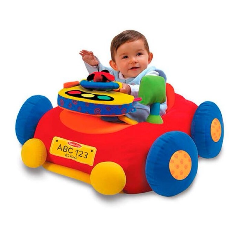 Melissa & Doug Beep-Beep and Play Activity Center for Baby