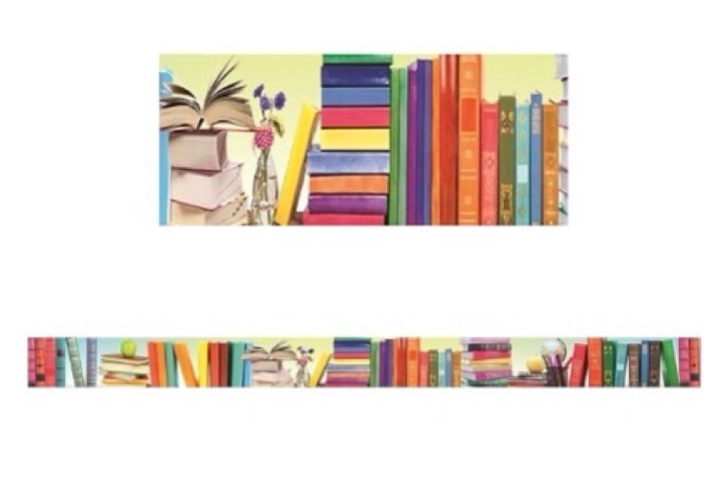 edupress book parade photo border (39 x 3) 39 feet
