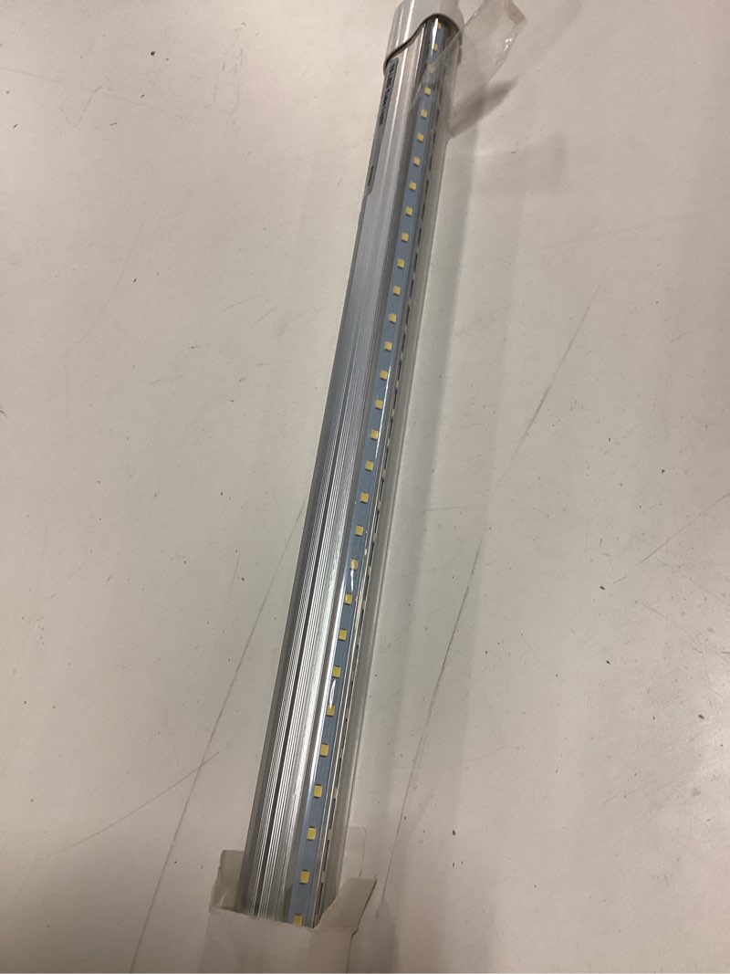 Condition photo showing Good Condition for shopled t8 led bulbs 4 foot, 36w 4680lm 5000k daylight white, type b led tube lights 4ft, double ended power, fluorescent replacement 4ft led bulbs, d-shaped, bi-pin g13 base, ballast bypass, 4 pack