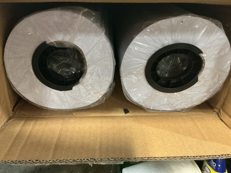 Condition photo showing New/Like New for vevor wide format paper, 30 in x 500 ft plotter roll, 2 rolls cad bond rolls with 3 in core, 20 lb bond paper rolls, ideal for cad drawings, engineering plans, gis maps, and architectural designs 30 in x 500 ft 2 rolls